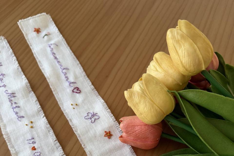 Cinta bordada personalizada