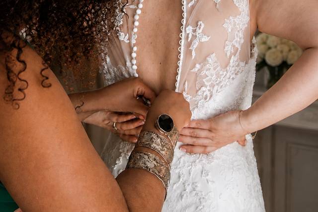 Preparación de la novia