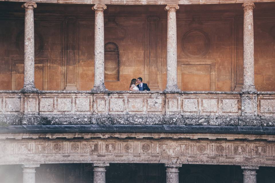 Postboda en la Alhambra