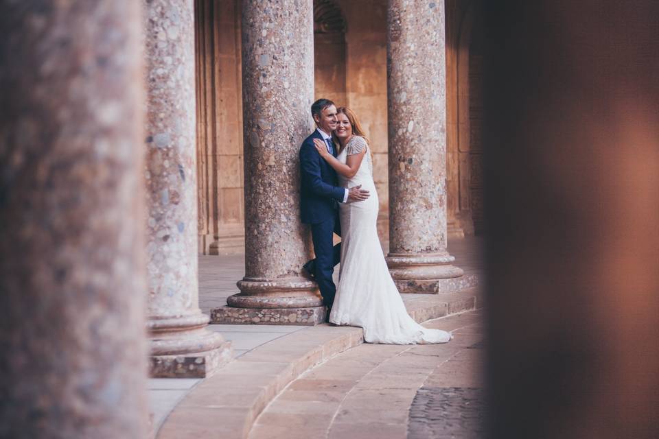 Postboda en la Alhambra