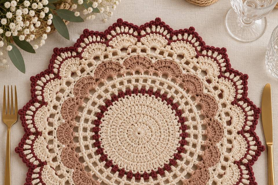 Individual Circular Flor