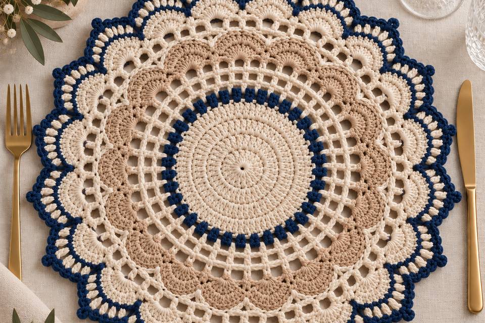 Individual Circular Flor