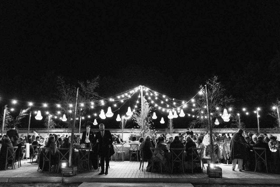 Terraza nocturna