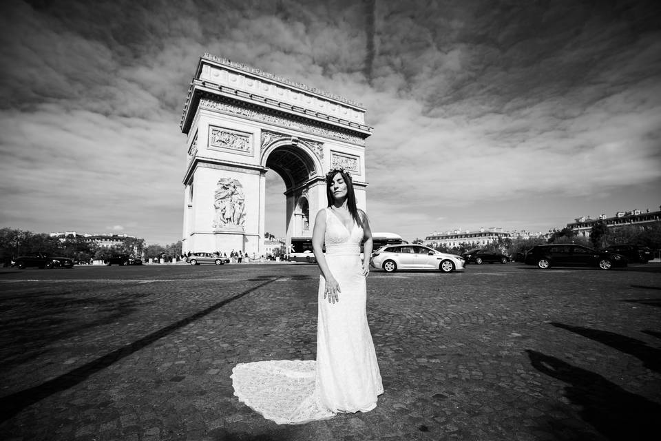 Postboda en París