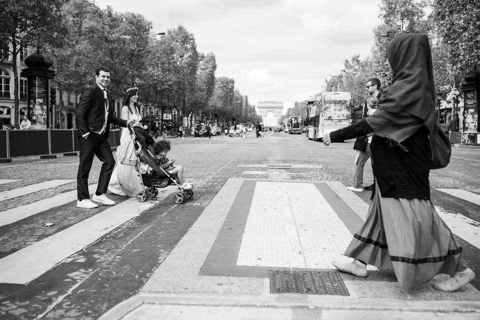 Postboda en París