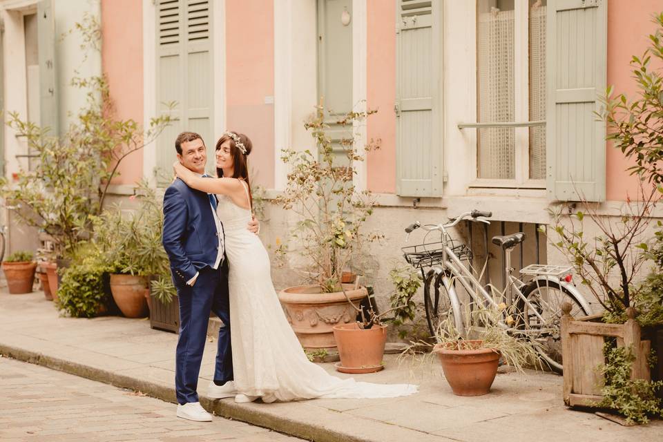 Postboda en París