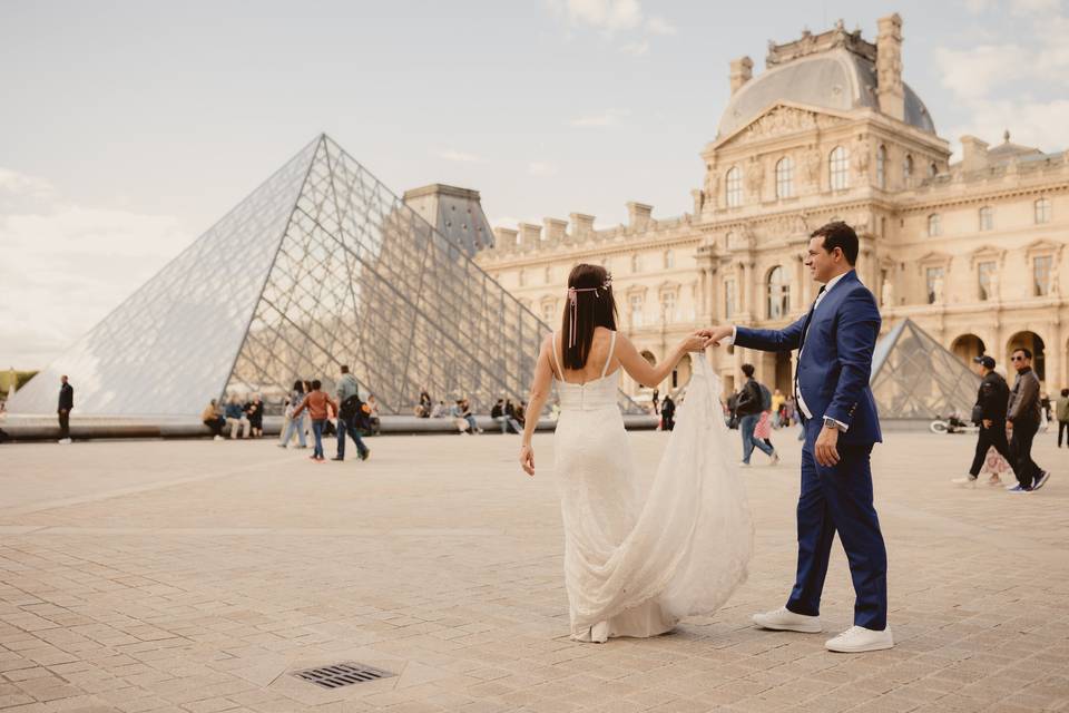 Postboda en París