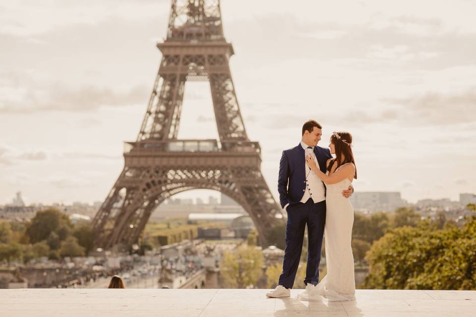 Postboda en París