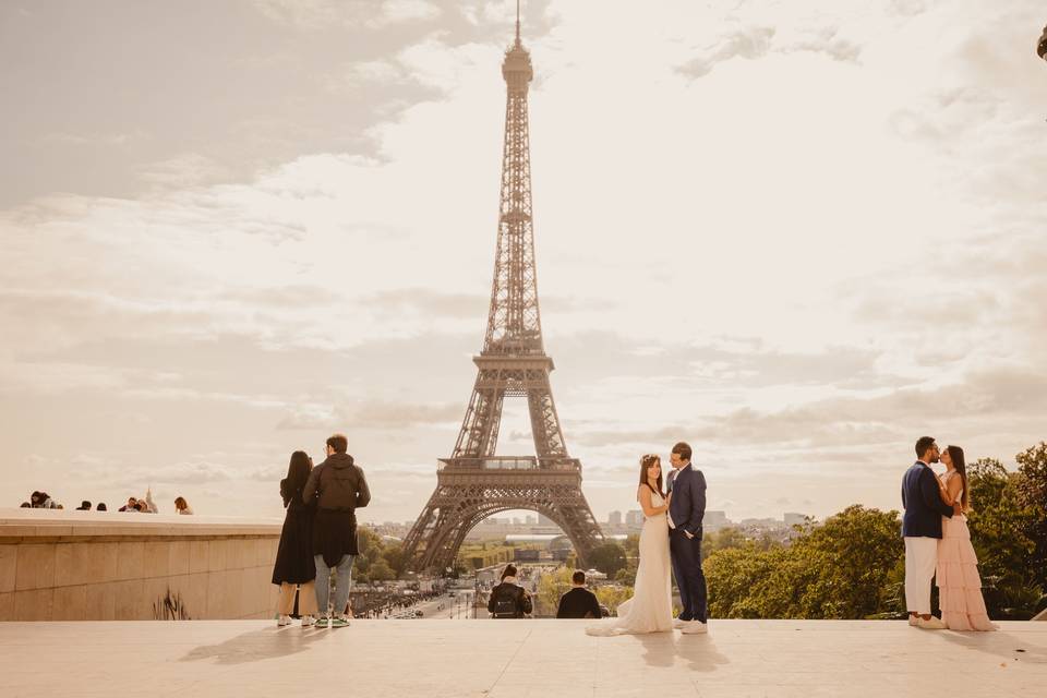 Postboda en París