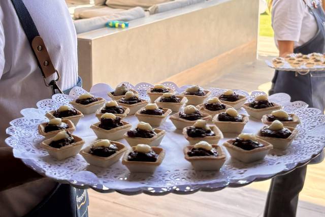 Tartaleta de morcilla