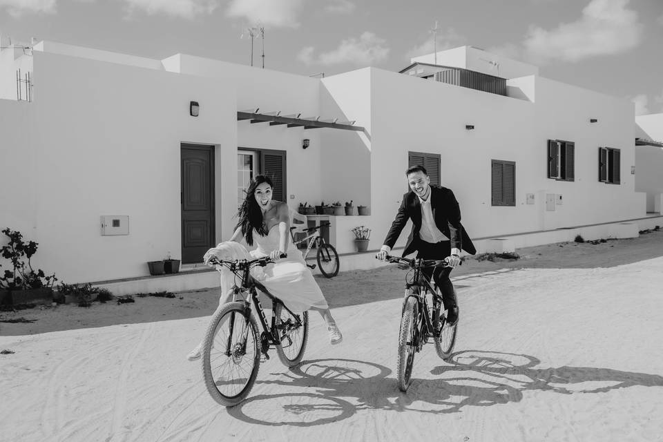 Postboda en La Graciosa