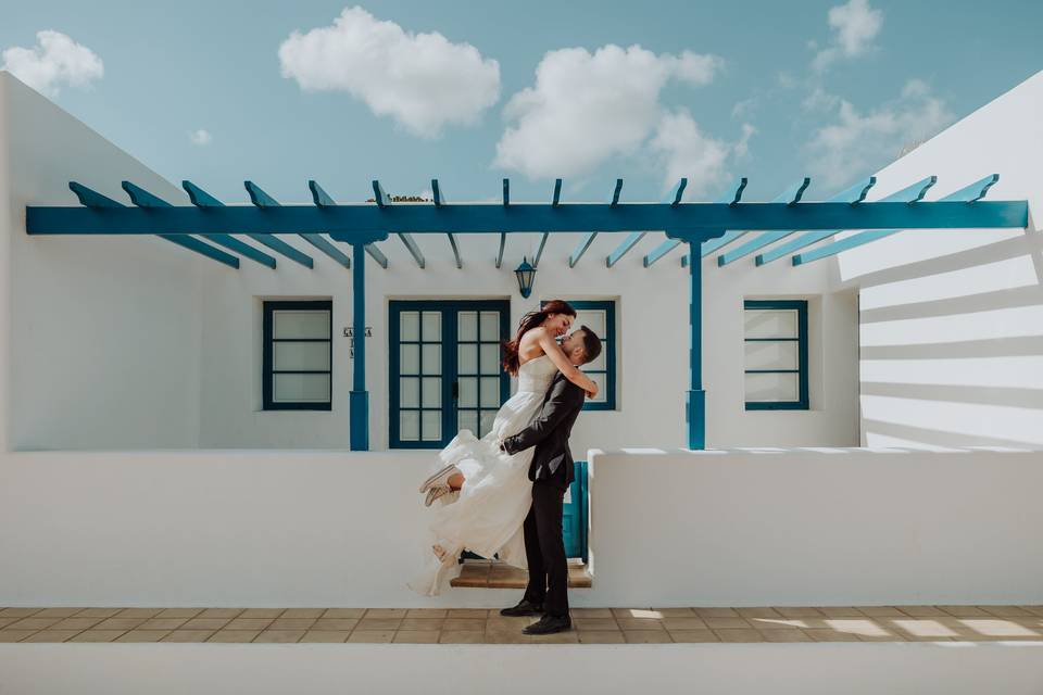 Postboda en La Graciosa