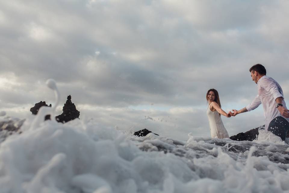 Preboda bajo el agua