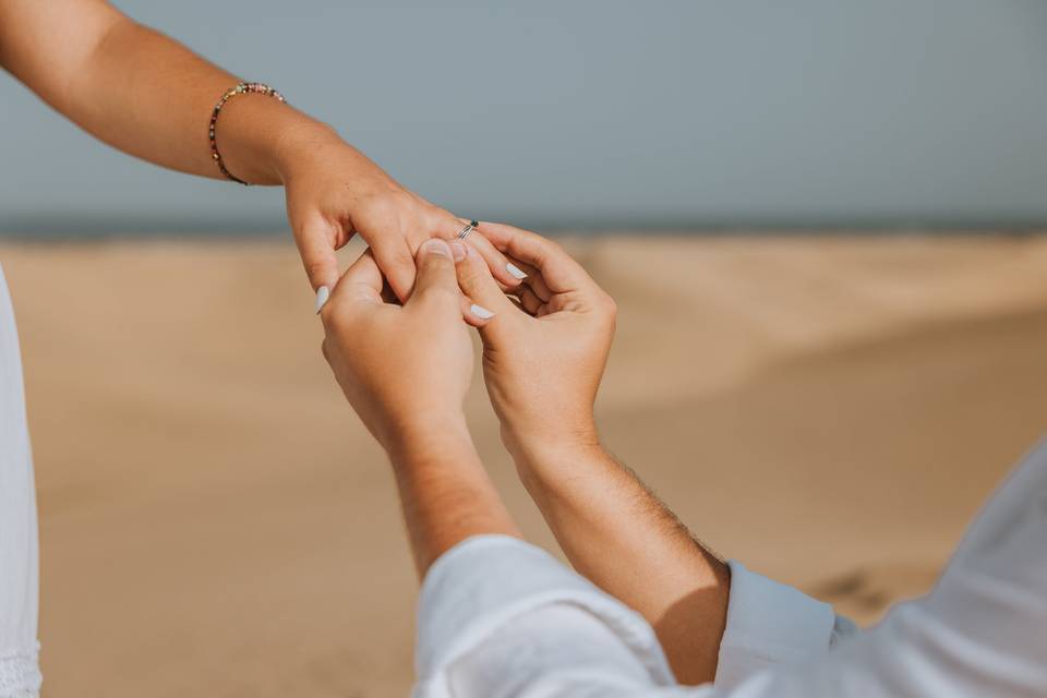 Preboda en Maspalomas