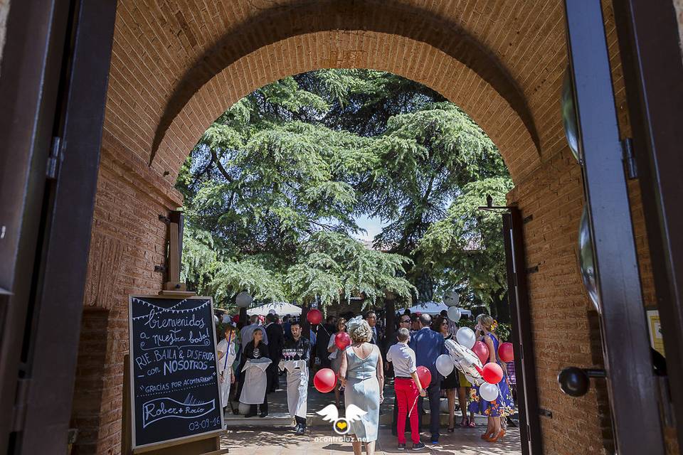 Entrada del palacio