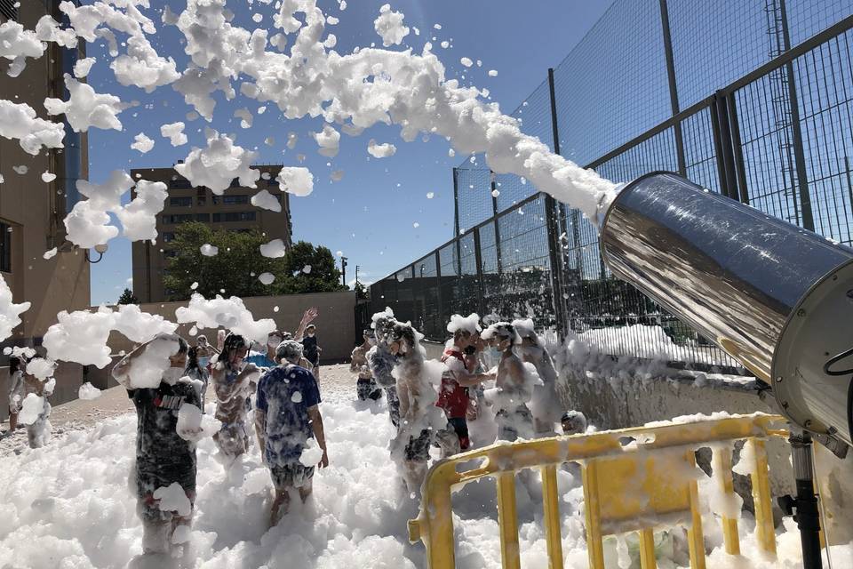 Cañón de espuma