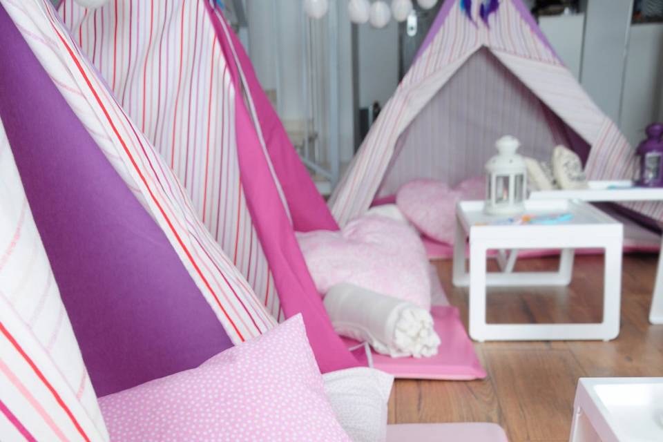 Tipis en interior