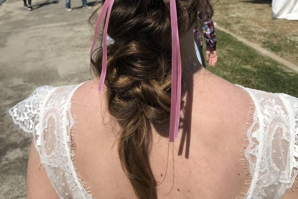 Trenzas de novia