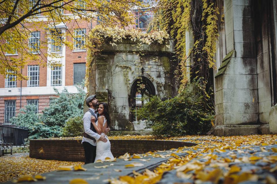 Postboda en Londres de Juanjo