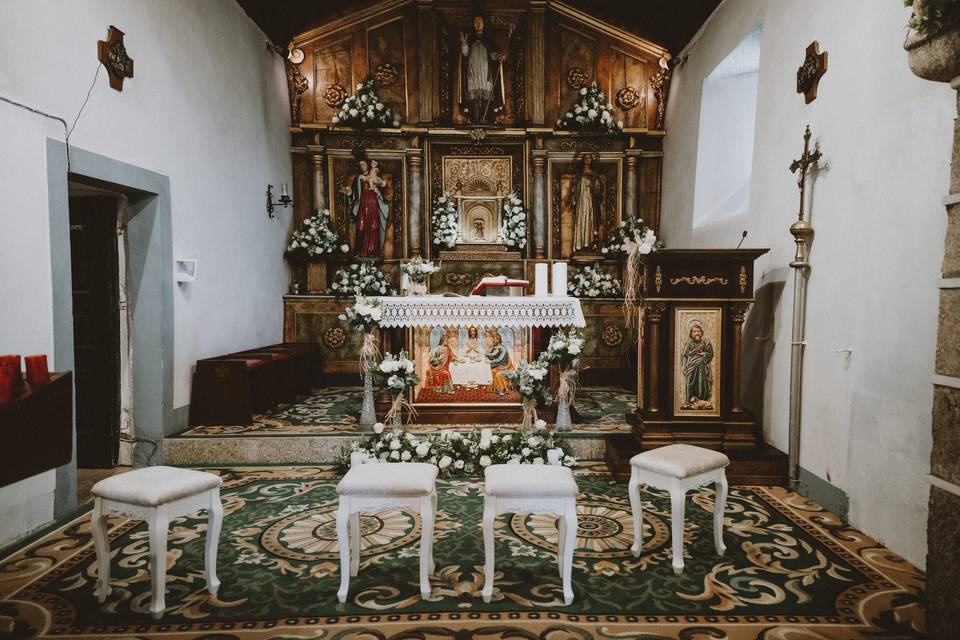 Decoración del altar