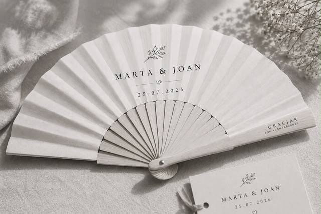 Abanico personalizado