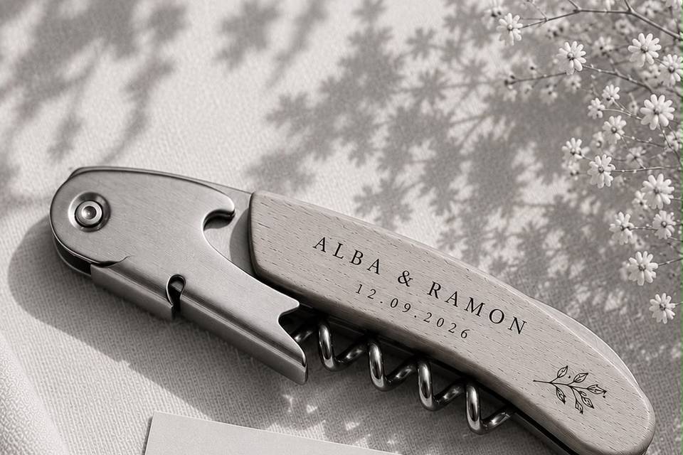 Sacacorchos personalizados