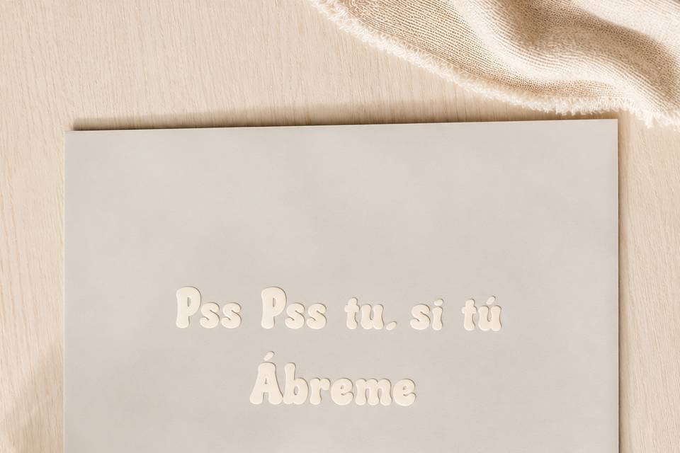 Sobre Personalizado Blanco