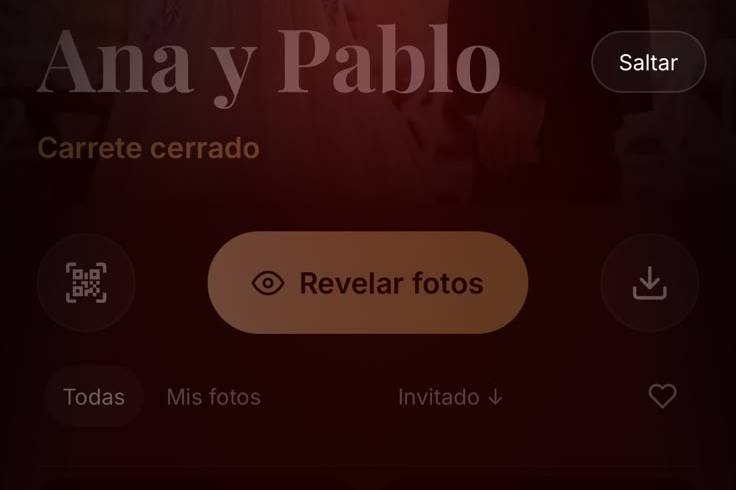 Animación revelado