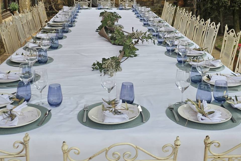 Mesa celebración