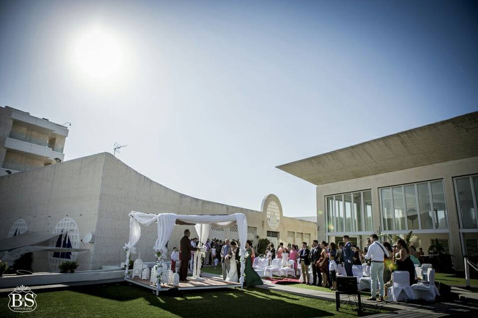 Boda civil