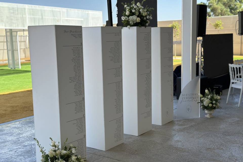 Seating plan