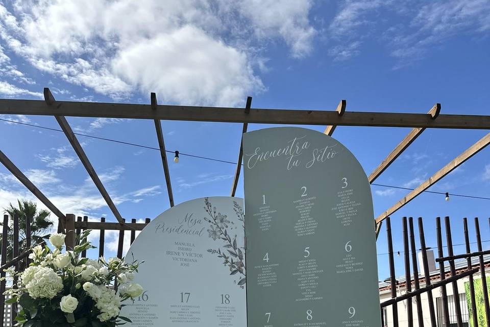 Seating plan