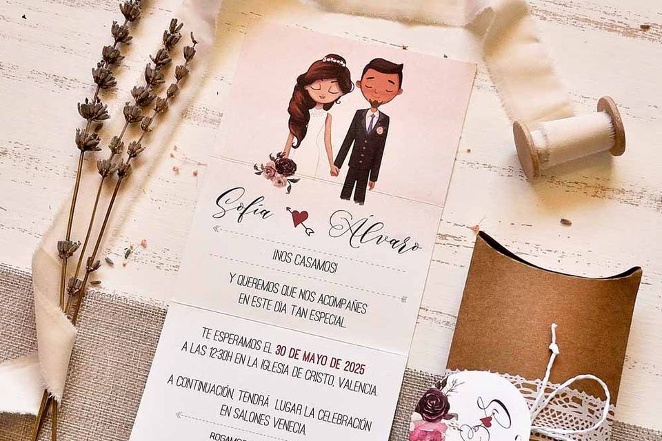 Invitación de boda