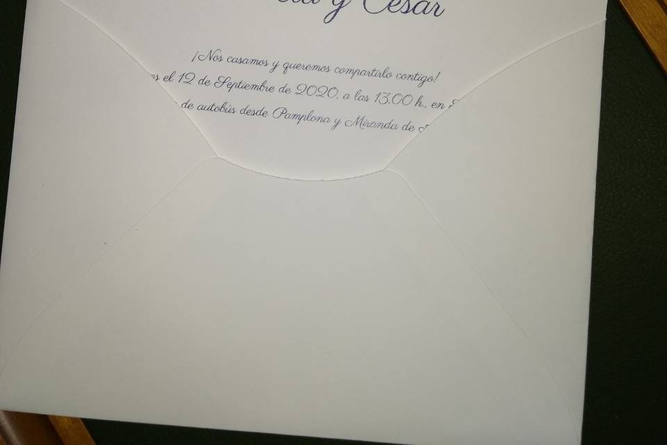 Valvanera. La papelería de tu boda