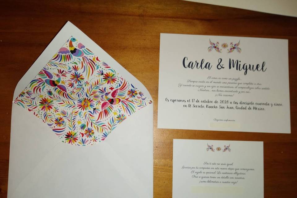 Invitación mejicana