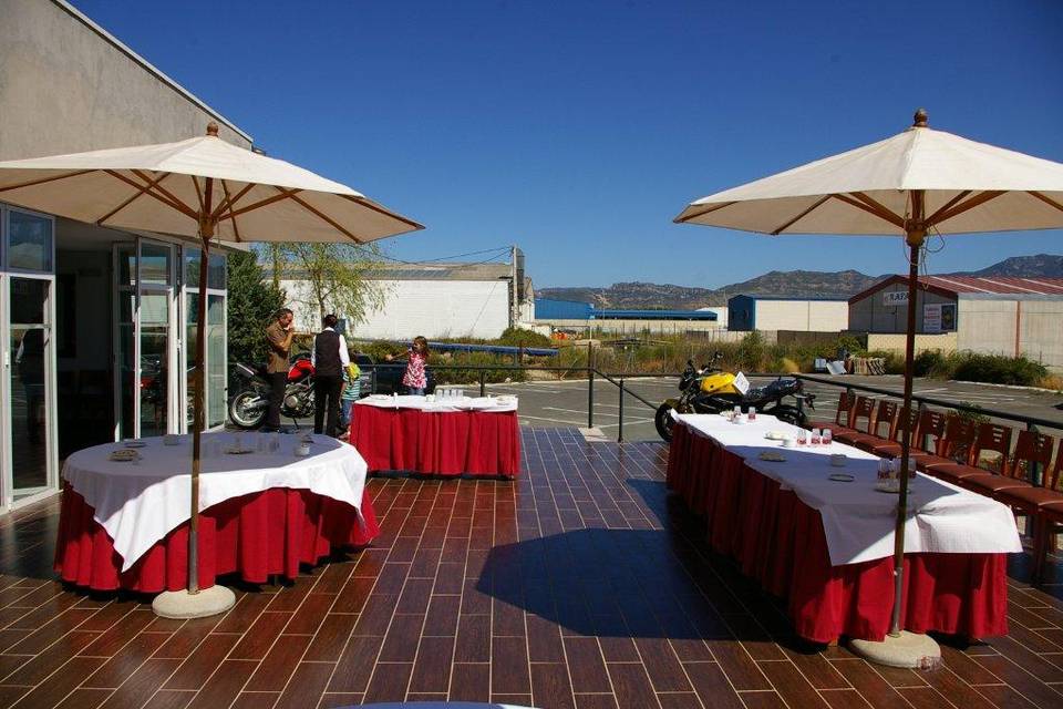 Lunch terraza