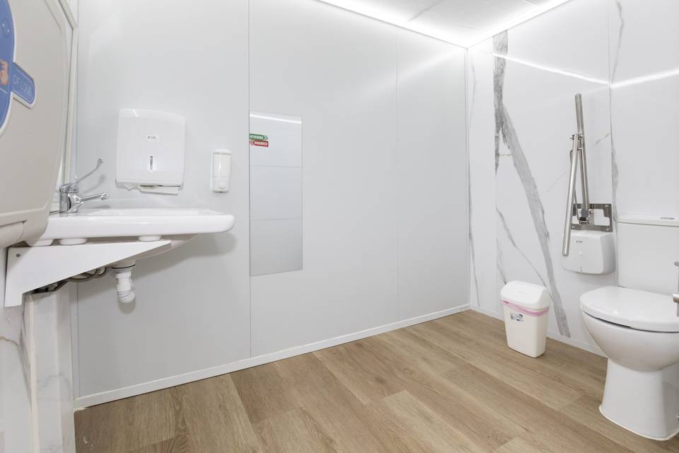 Baño de discapacitados