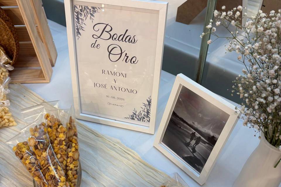 Detalle marco boda