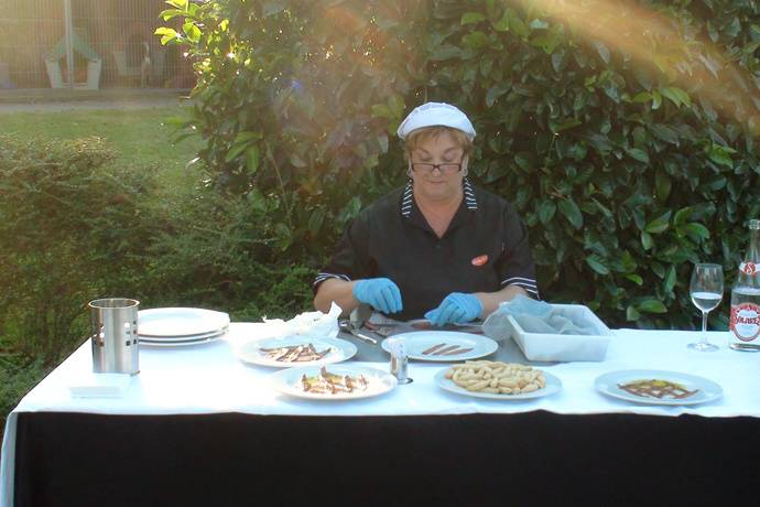 Estación de quesucos-catering