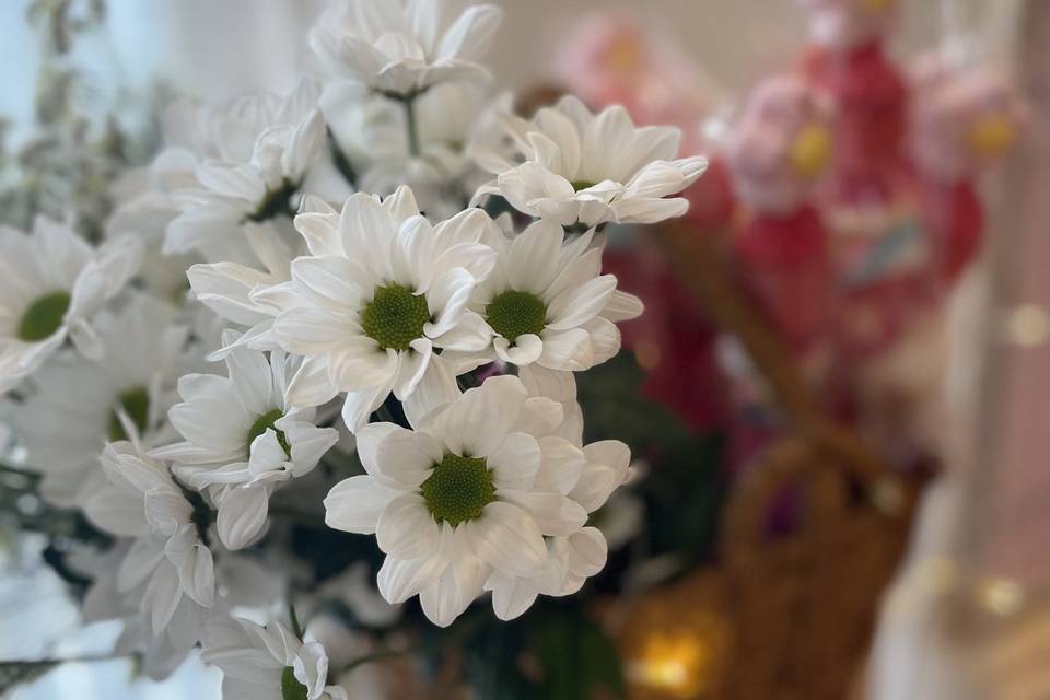 Decoración flores naturales