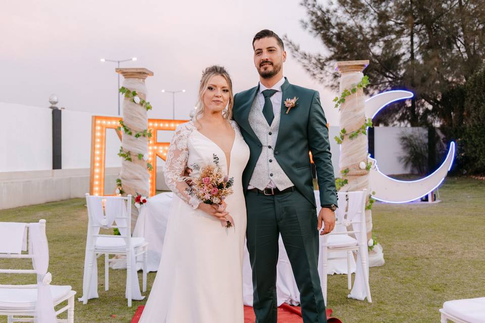 Miguel y Estefanía