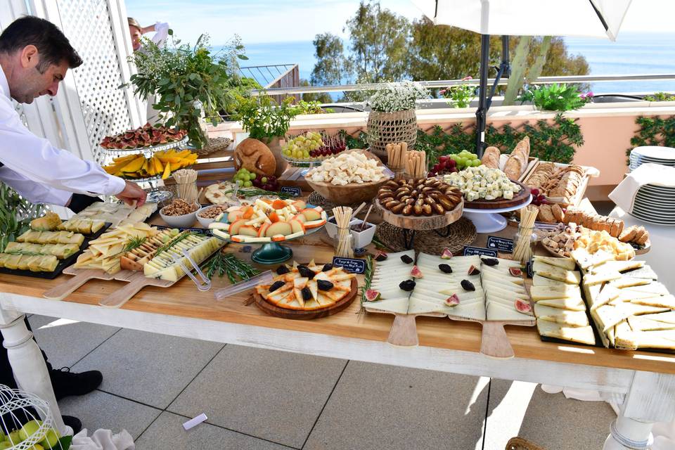 Boda de octubre en la terraza