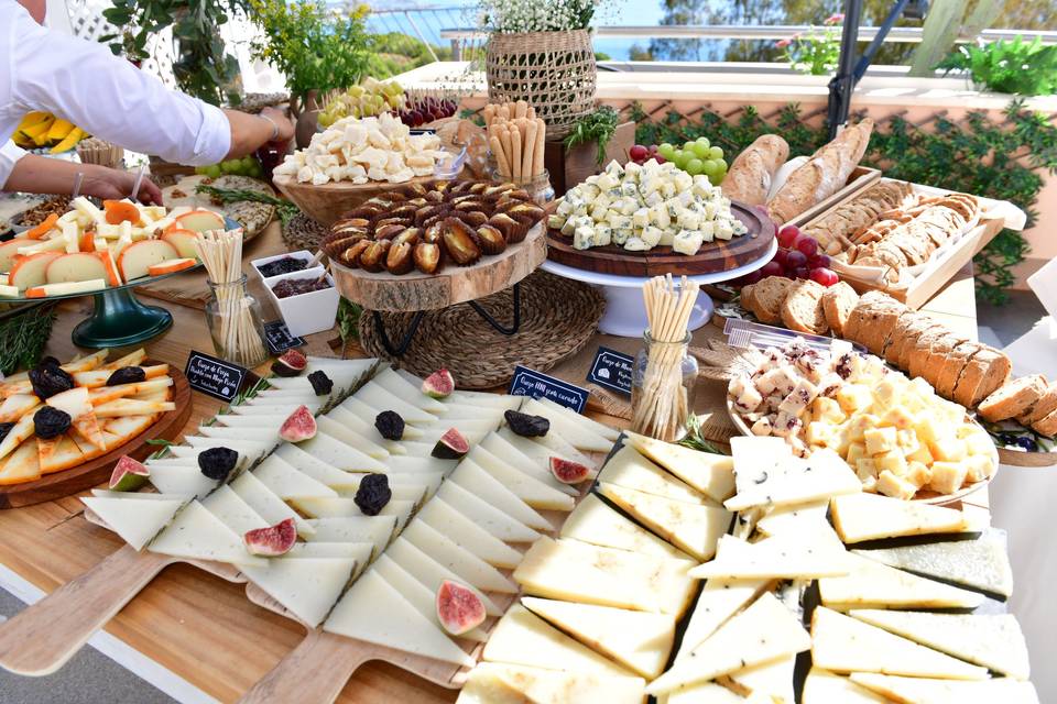 Boda de octubre en la terraza