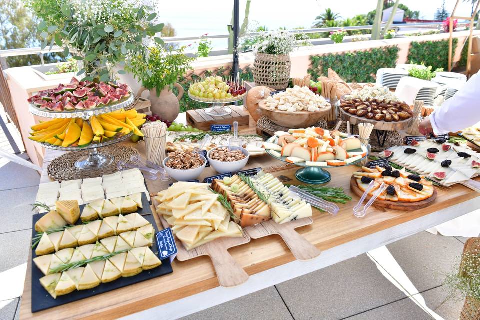 Boda de octubre en la terraza