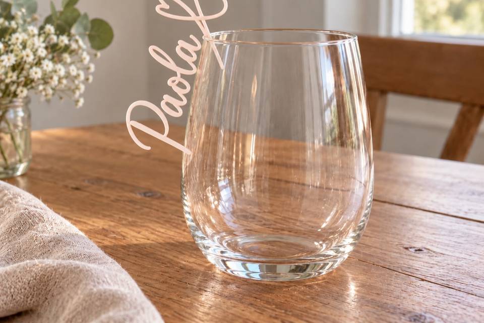 Marcador de copa/vaso