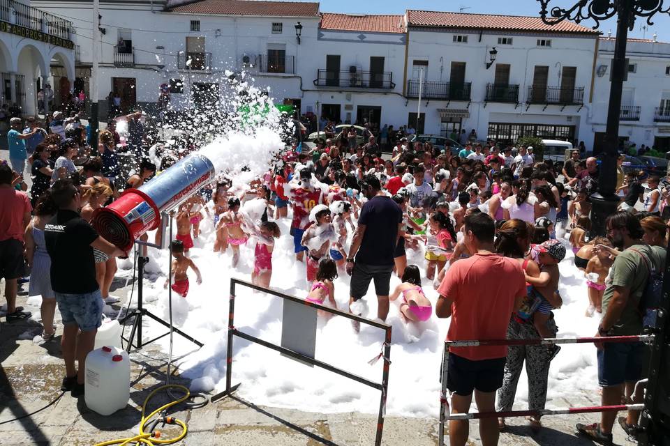 Cañones de espuma