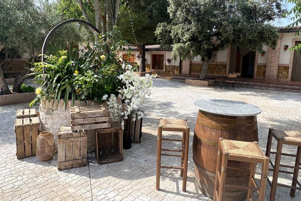 Patio Geranios