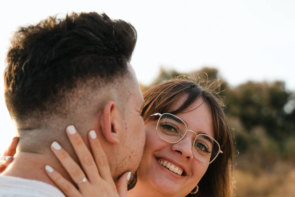 Besos de preboda