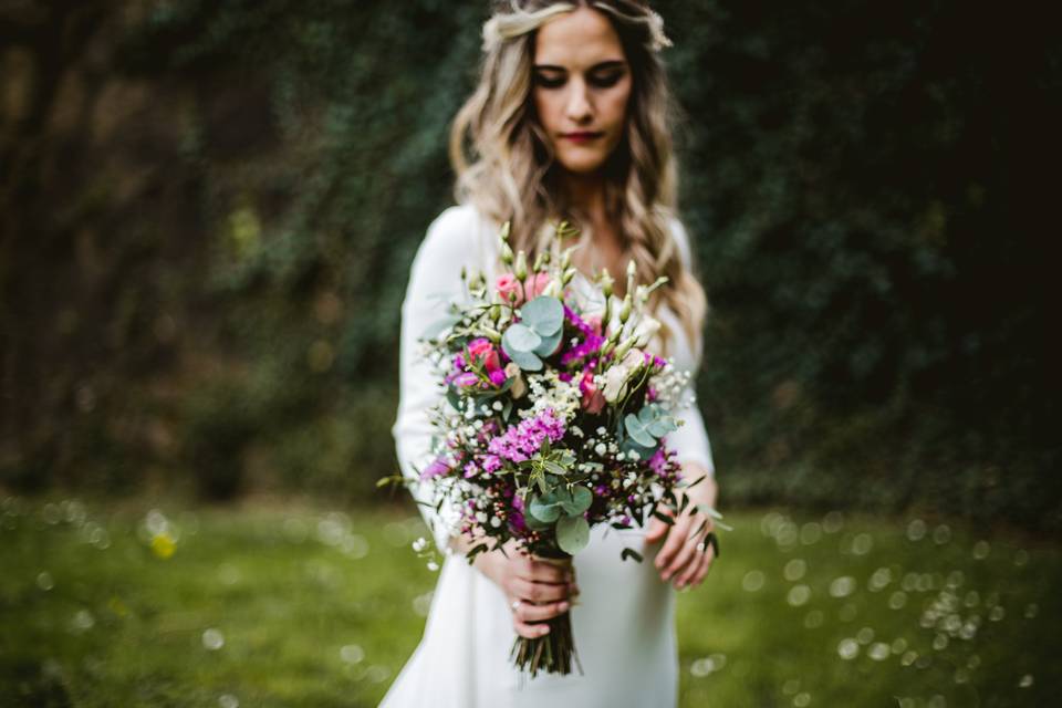 Postboda en el desierto