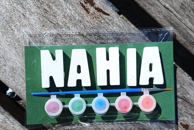 Iniciales para pintar